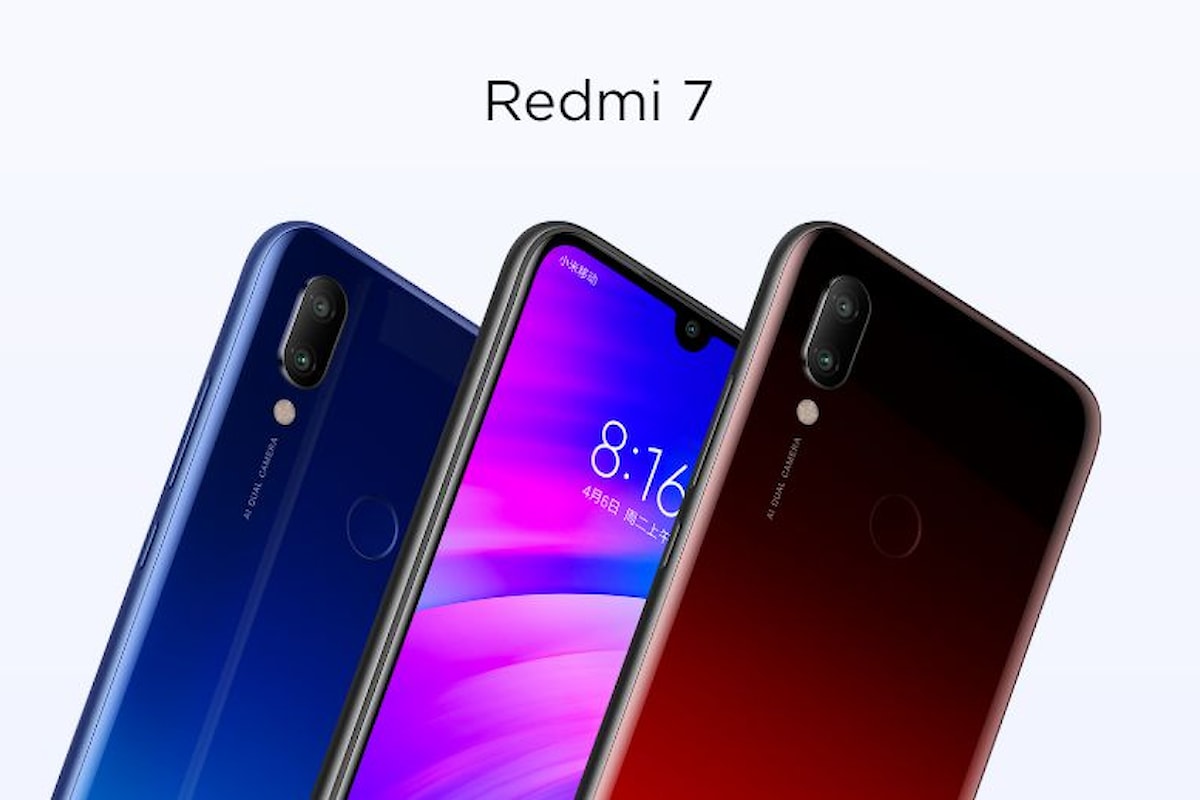 Redmi 7 presentato ufficialmente: sarà il migliore smartphone di fascia bassa