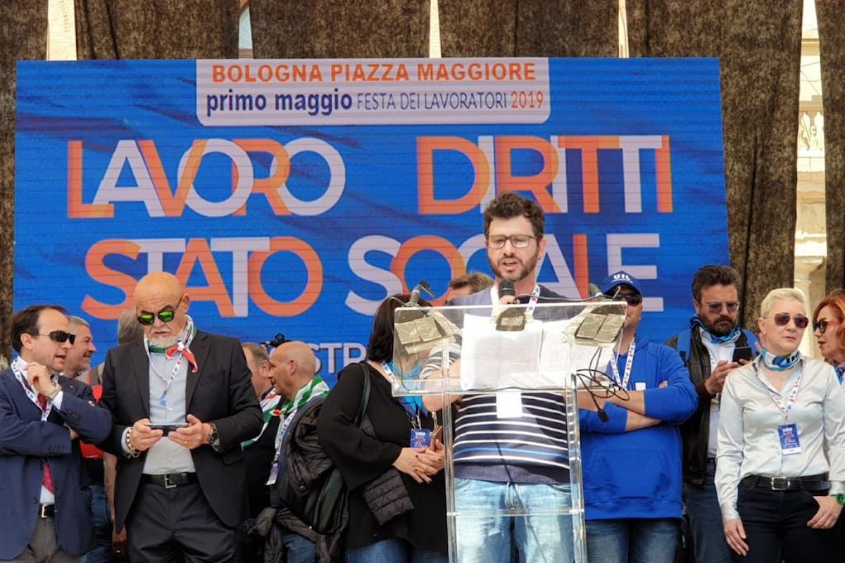 I Precari degli Enti pubblici di Ricerca sul palco della Festa del 1 Maggio a Bologna