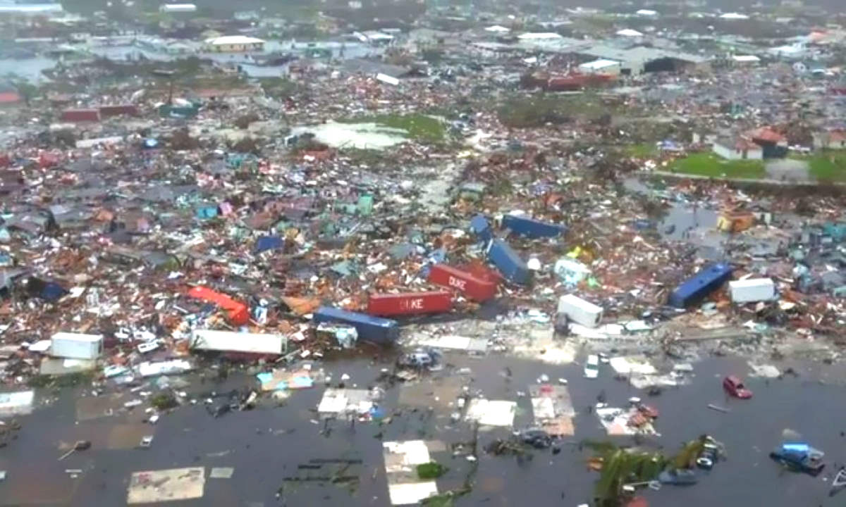 Uragano Dorian, per il premier Minnis alle Bahamas un disastro senza precedenti