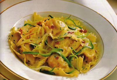 Una ricetta al giorno per Natale e Capodanno: Ravioli con zucchine e pepe rosa. Una ricetta al giorno per Natale e Capodanno: Ravioli con zucchine e pepe rosa.