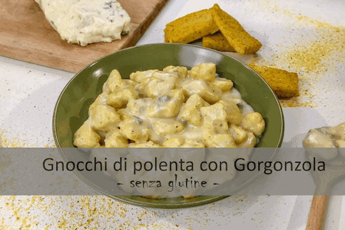 Gnocchi di polenta con Gorgonzola, ricetta senza glutine