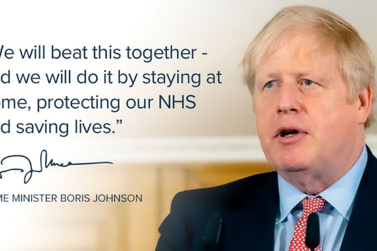 Johnson: devo la vita ai medici del NHS
