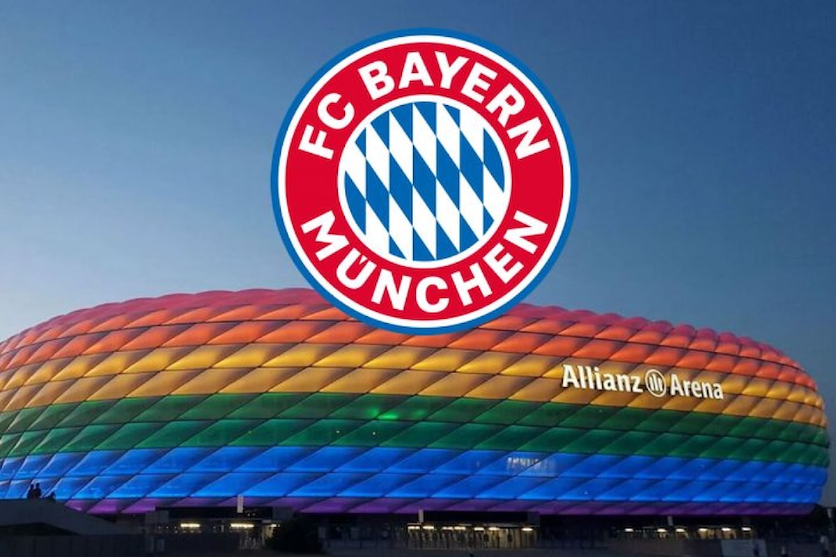 Bayern Monaco in campo ricordando l’omocausto
