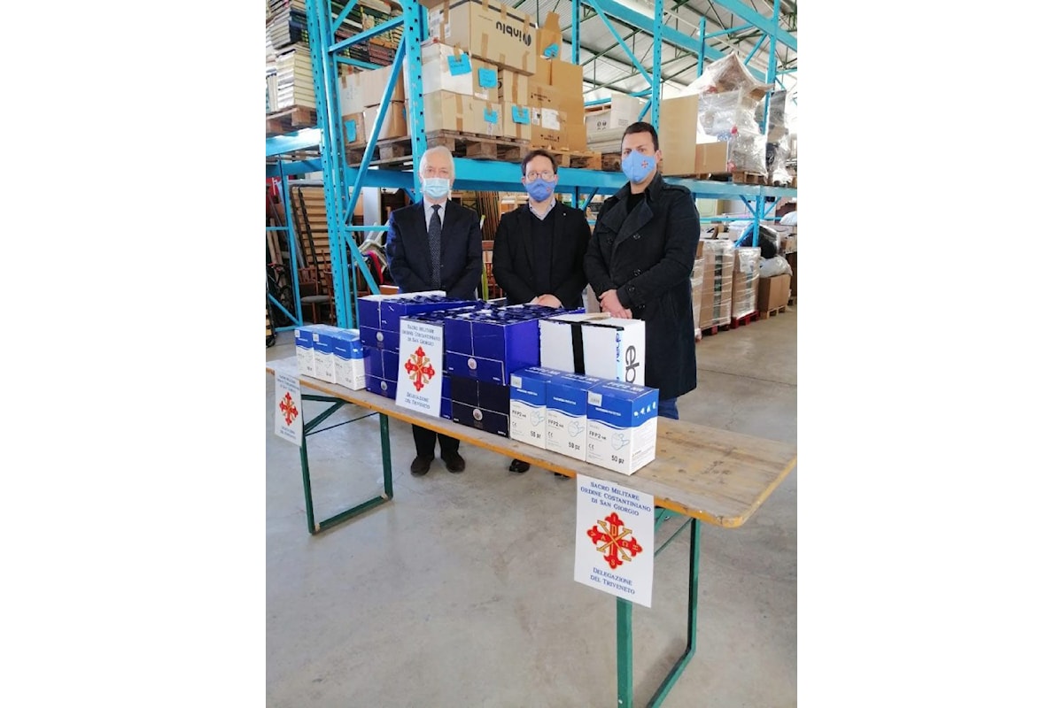 Donazione dell'Ordine Costantiniano di San Giorgio a Udine