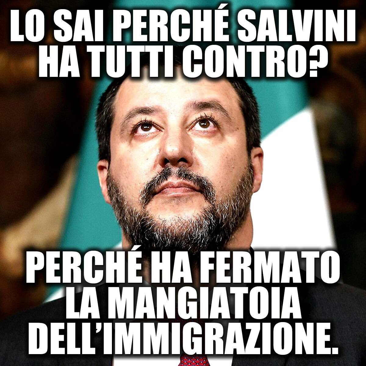 Salvini adesso interpreta il ruolo di agnello sacrificale
