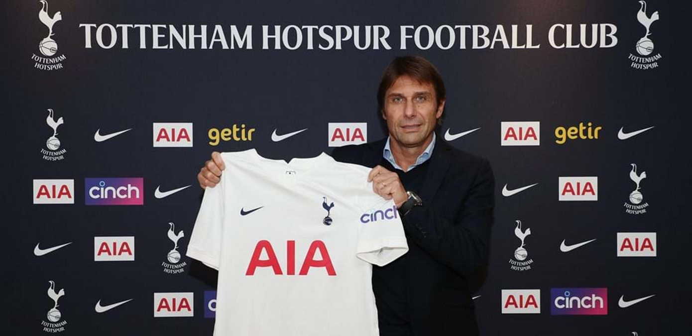 Antonio Conte torna in Premier: è il nuovo tecnico del Tottenham fino al 2023