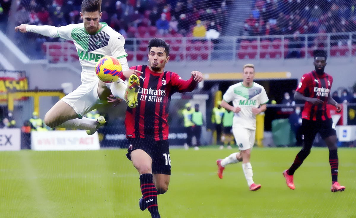 Serie A. il Sassuolo vince 3-1 in casa del Milan