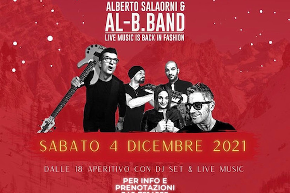 Alberto Salaorni & Al-B.Band aprono la stagione di Madonna di Campiglio con un concerto al Piano 54 il 4/12