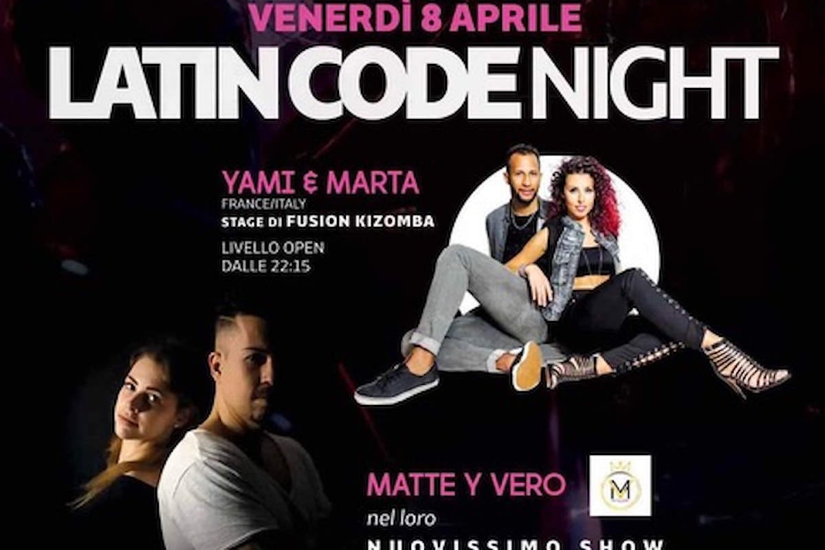 L’8 aprile '22 Latin Code Night all’Etoile Club - Cassinetta di Lugagnana (MI)
