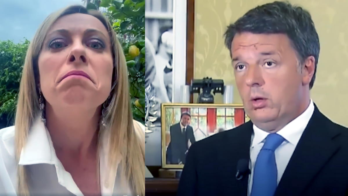 Paradossi politici: la Meloni si appella alla democrazia per poterla negare, mentre Renzi si dà del mostro per attaccare i suoi nemici