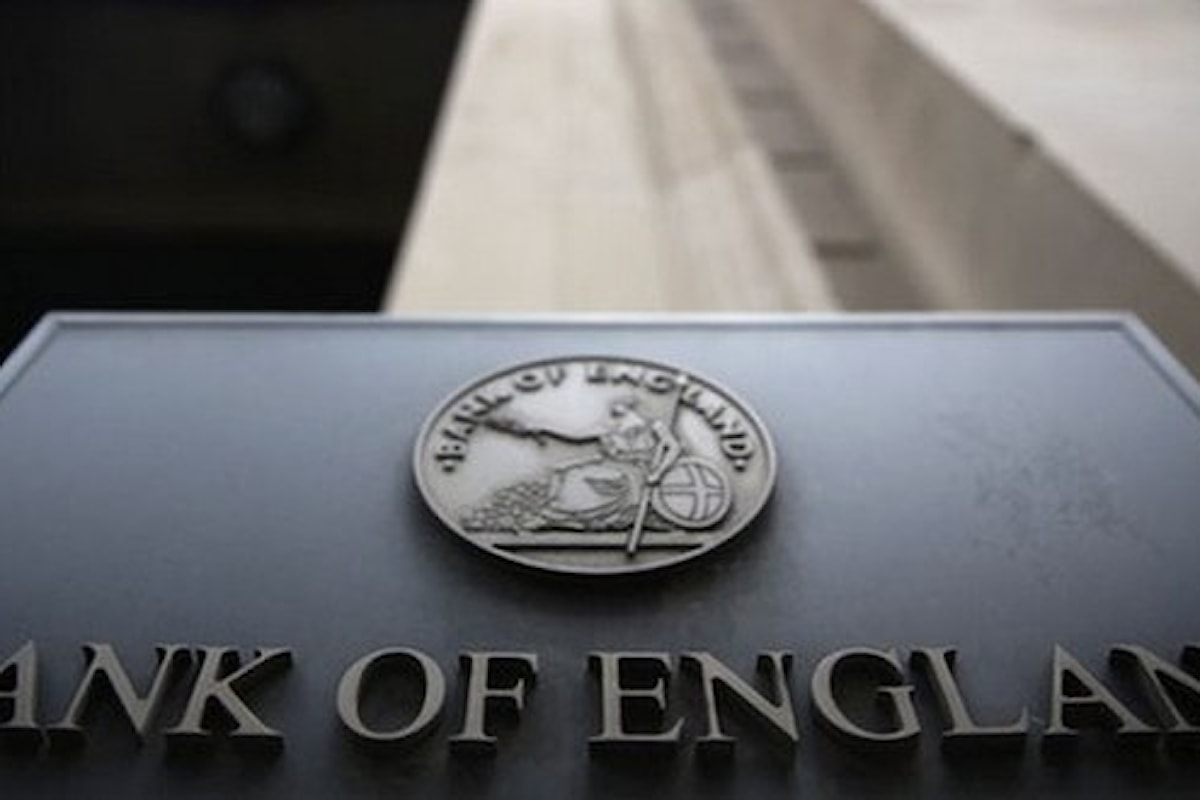 Inflazione sui massimi di 40 anni, la Bank of England reagisce