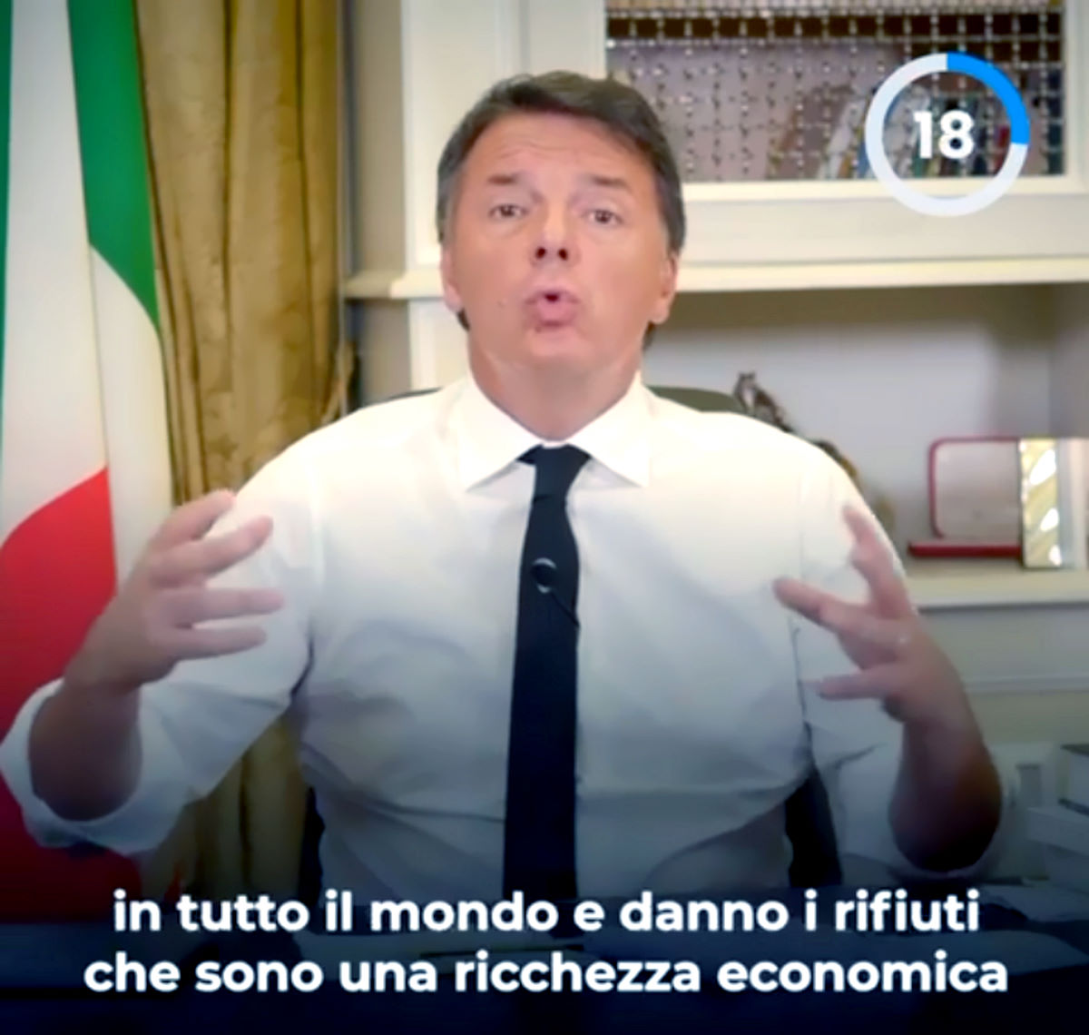Renzi: uno dei tanti esempi dell'indecenza della politica e dell'informazione, quando vengono meno al loro compito