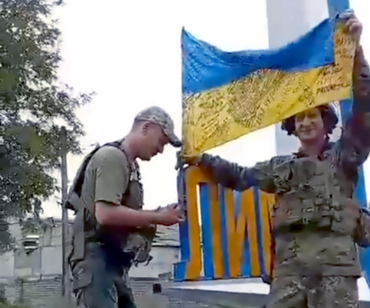 L'esercito ucraino riprende il controllo della città di Lyman, nel Donetsk