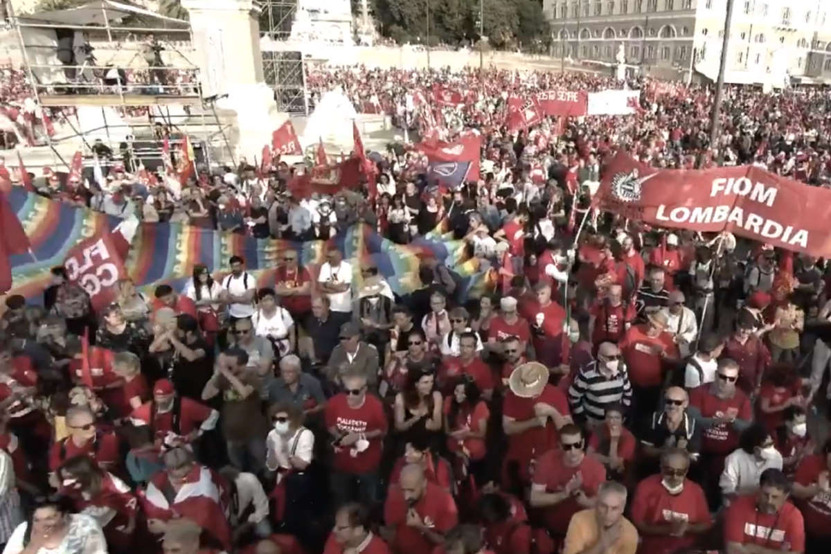 La Cgil in piazza con una manifestazione nazionale per dire all'Italia e all'Europa di ascoltare il lavoro