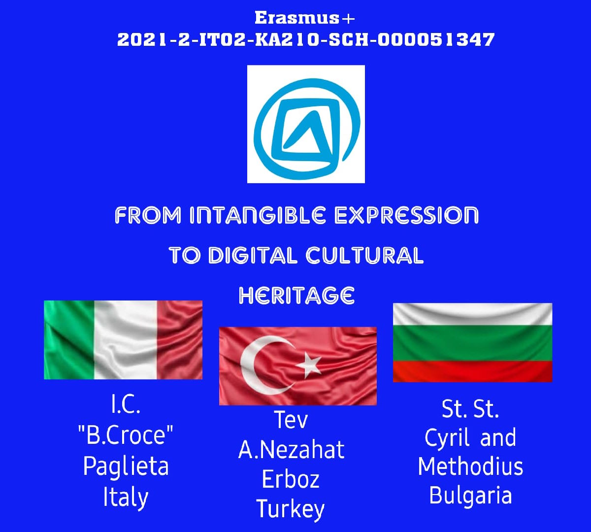 Progetto Erasmus+ KA210 From Intangible Expression to Digital Cultural Heritage