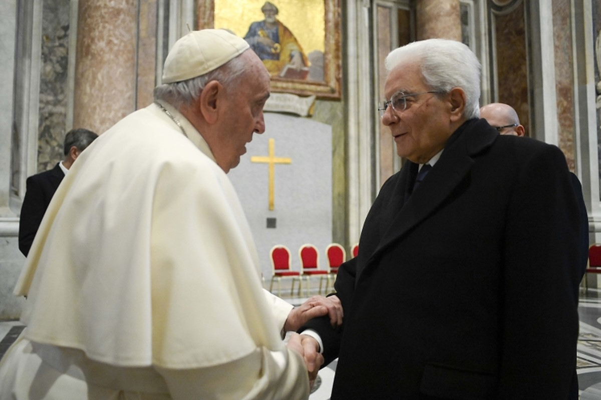 Il messaggio del presidente della Repubblica Mattarella a Papa Francesco in occasione del X anniversario del Pontificato