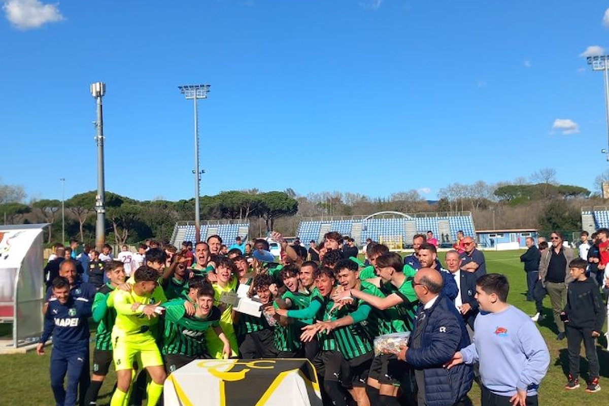 Il Sassuolo vince la 73ª Viareggio Cup battendo il Torino 2-1