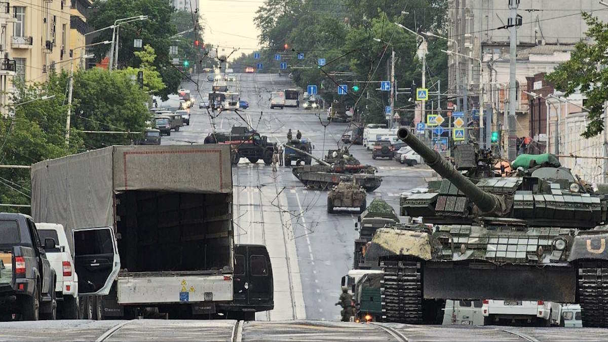 Dall'Ucraina la guerra si sta estendendo in Russia: i mercenari della Wagner hanno occupato Rostov e stanno marciando su Mosca