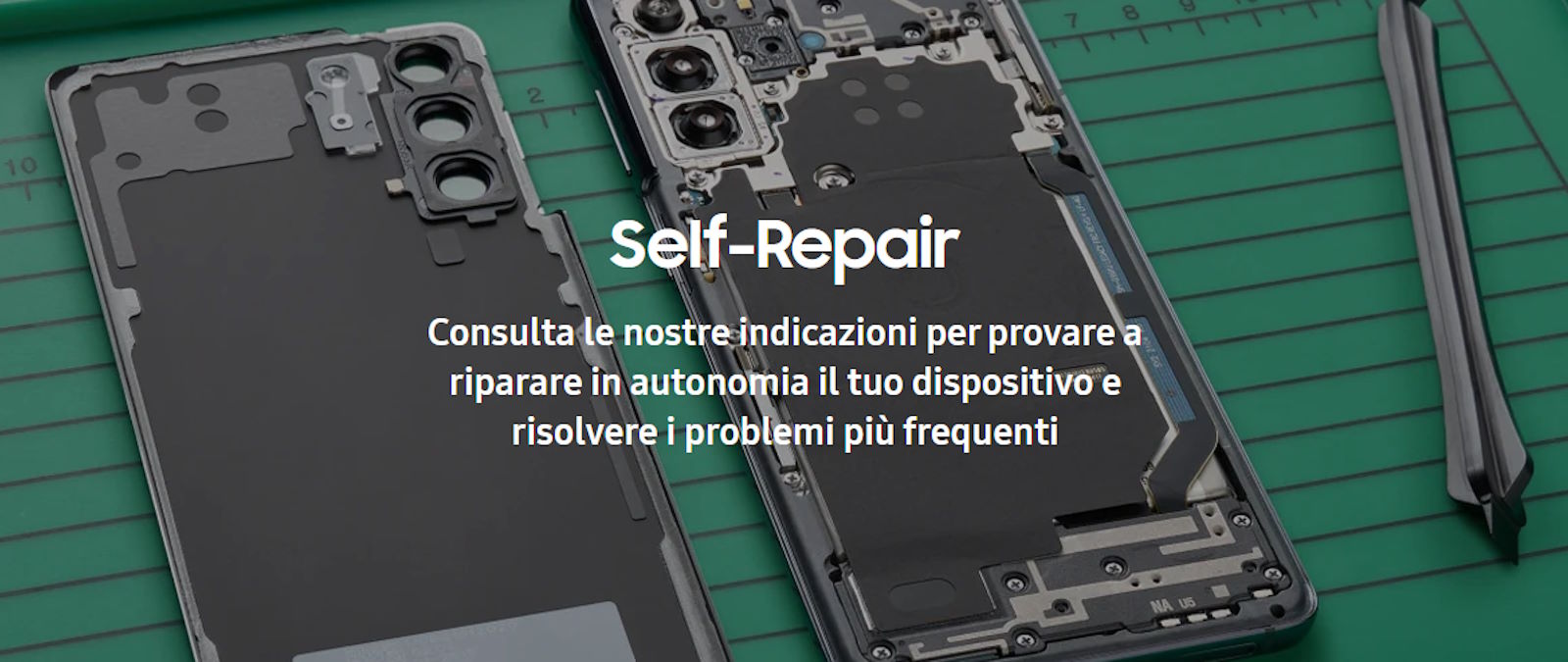 Samsung lancia il programma Self Repair anche in Italia