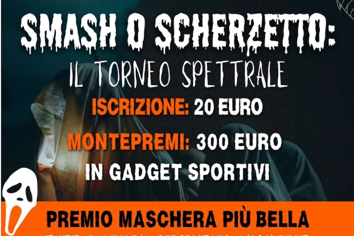Torneo 'spettrale' per la notte di Halloween: all'Atletico Lodigiani Padel va in scena 'Smash o scherzetto'