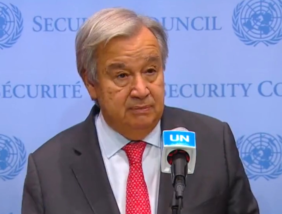 Il segretario generale delle Nazioni Unite ha riconosciuto le violazioni del diritto internazionale da parte di Israele: crimini di guerra e apartheid