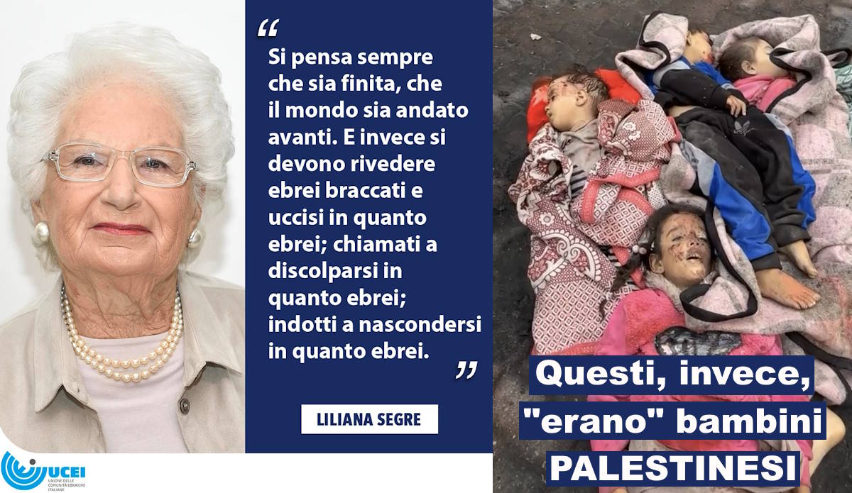 Il 5 dicembre i sionisti italiani in piazza a Roma per dire no all'antisemitismo e sì al genocidio... dei palestinesi!