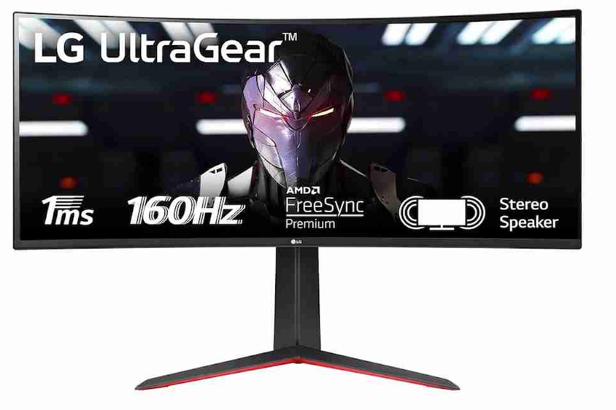 Regalo Natale 2023: LG UltraGear 34 Monitor Gaming Curvo QHD