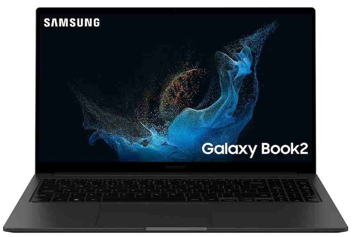 SAMSUNG Galaxy Book2 Laptop: 15.6'' FHD, Intel Core i5, 16GB RAM, 512GB SSD, Windows 11 Home