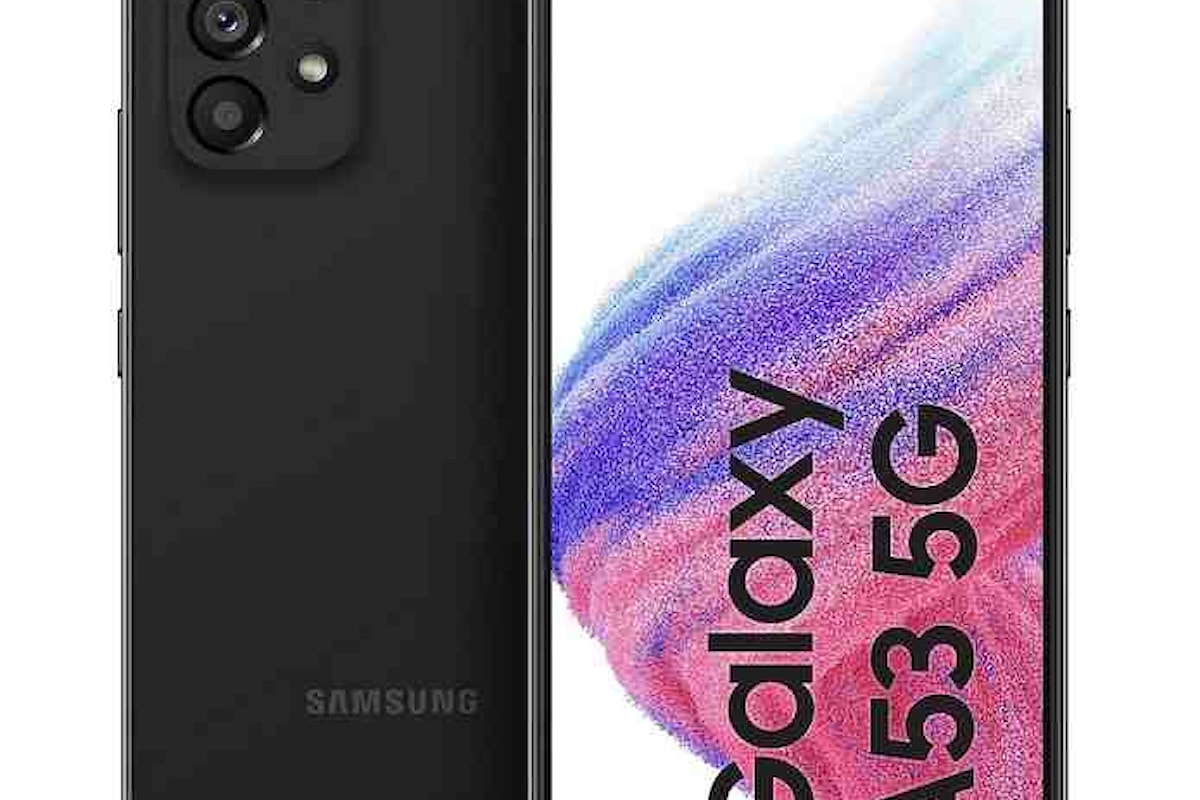 Samsung Galaxy A53 5G: Il telefono 5G più veloce del 2024, Display Infinity-O, Fotocamera da 64MP, Batteria da 5000mAh, IP67
