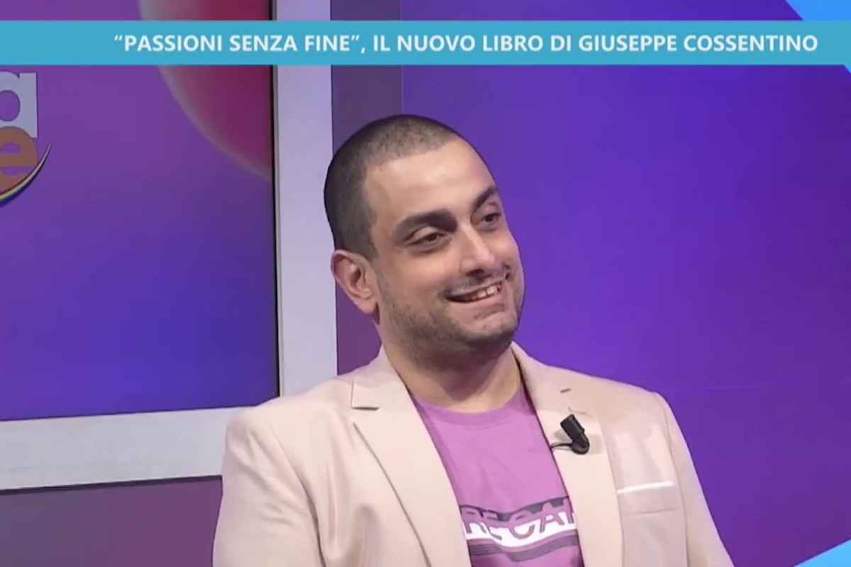 Lo scrittore Giuseppe Cossentino presenta  Passioni senza fine il suo ultimo romanzo in tv a Mattina Live su Canale 8