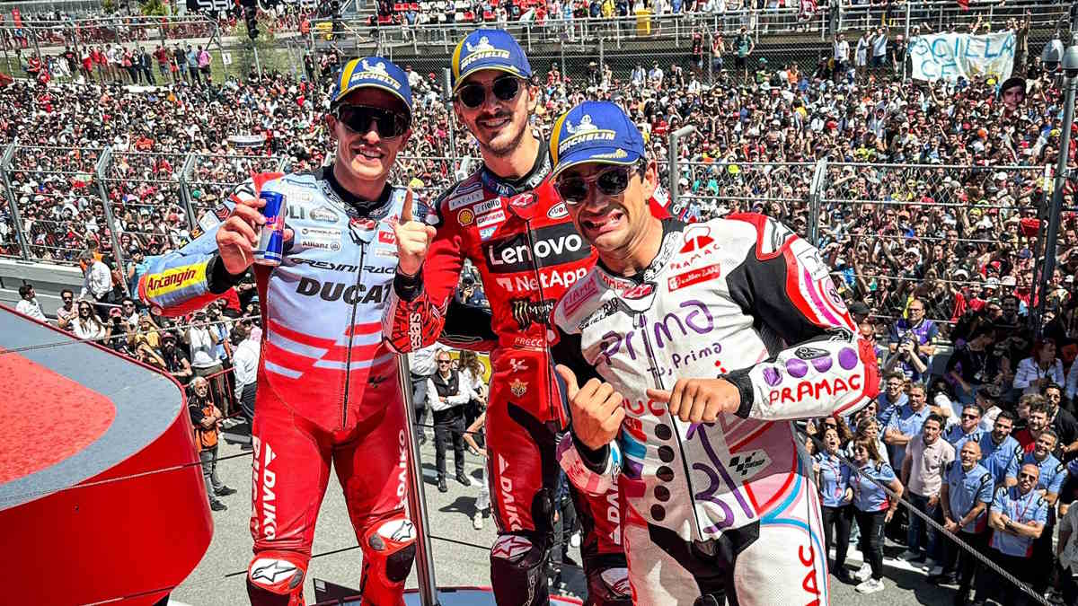 MotoGP, finalmente Bagnaia riesce a concludere una gara sul circuito di Barcellona... e la vince!