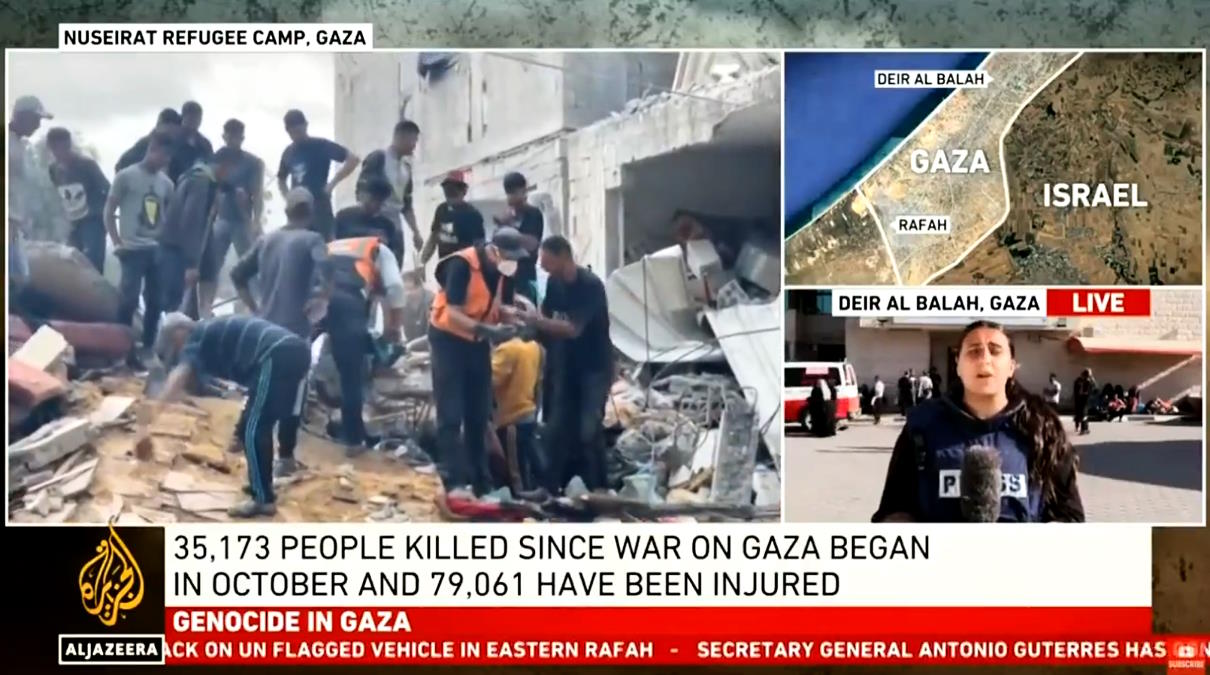 Israele sta bombardando tutta la Striscia, compresa Rafah, e impedisce l'ingresso degli aiuti umanitari