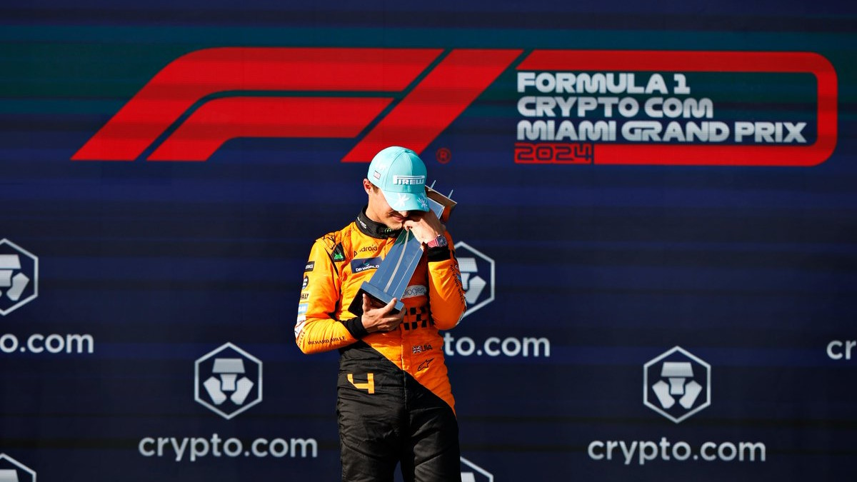 F1, nel GP di Miami trionfa Lando Norris su McLaren