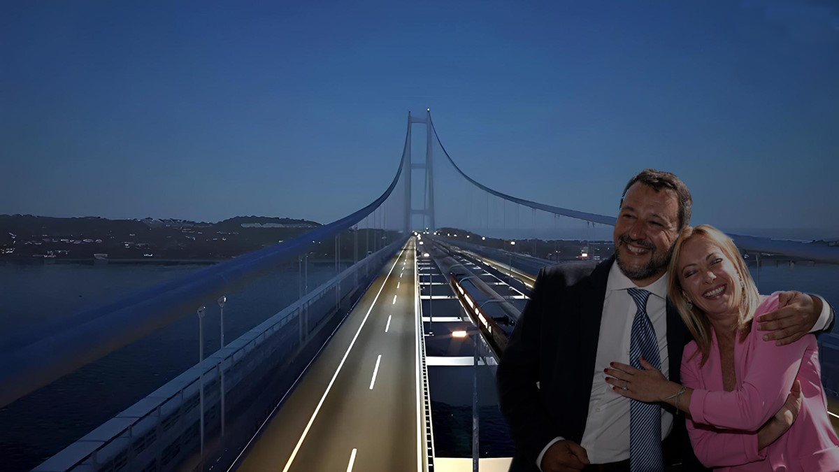 Ponte sullo Stretto: ecco che cosa Salvini e Meloni stanno architettando con il favore delle tenebre