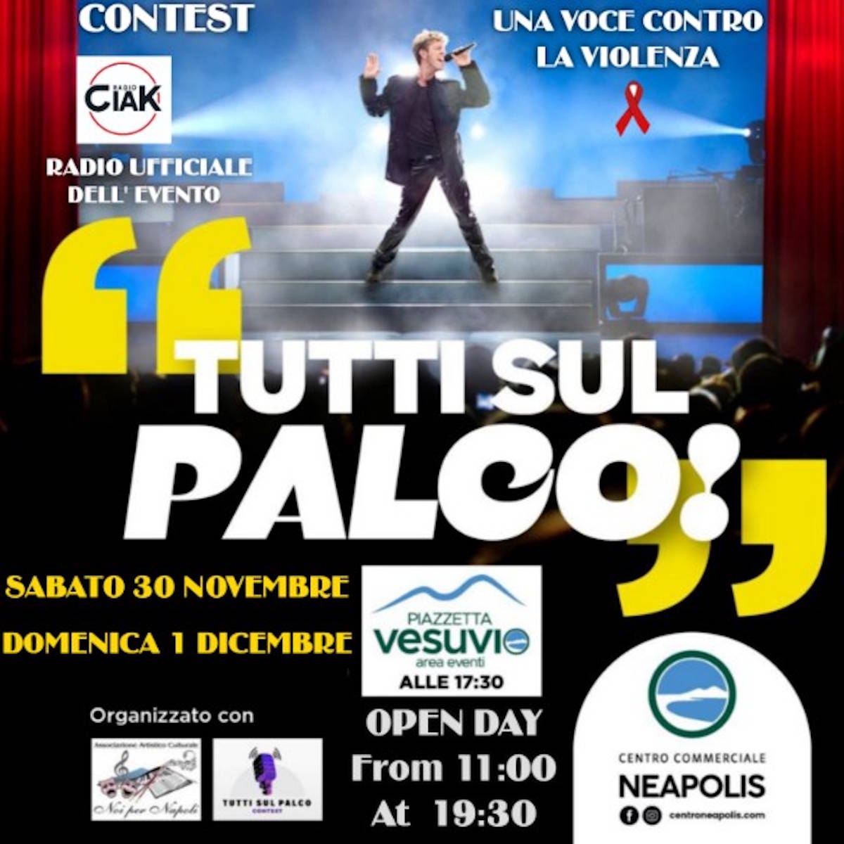 TUTTI SUL PALCO Contest OPEN DAY al Neapolis