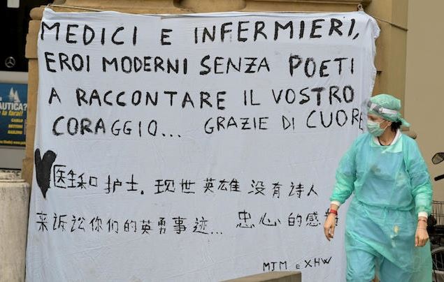 Sciopero dei camici bianchi.