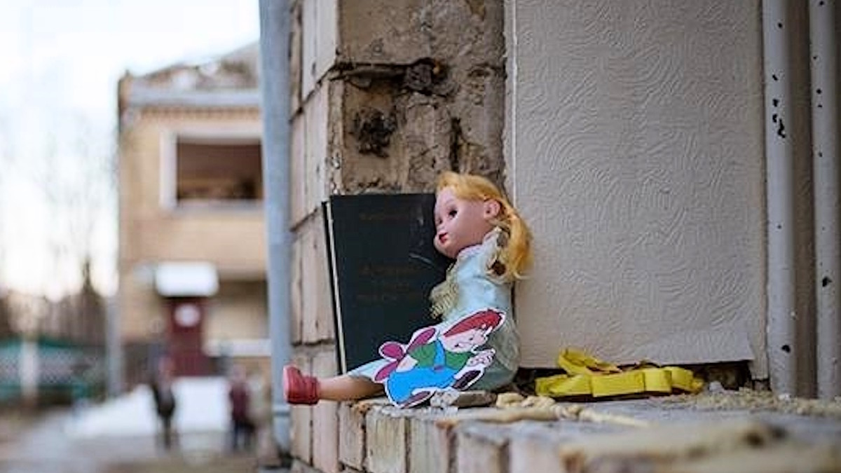 In Ucraina sono oltre 2400 i bambini uccisi dall'inizio della guerra, circa 1000 giorni fa