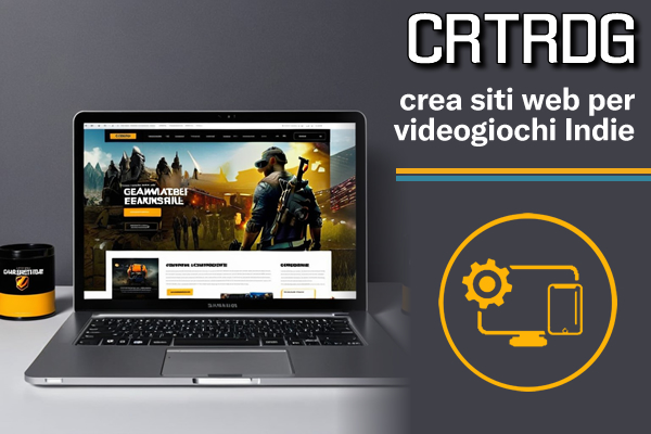 CRTRDG : crea siti web per videogiochi Indie - Web Apps Magazine