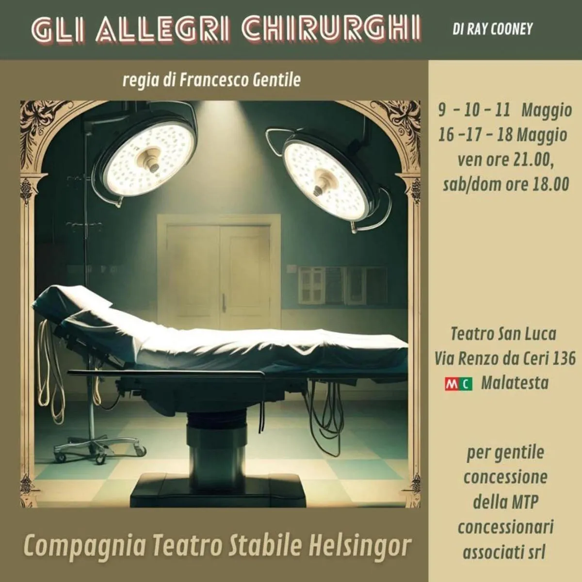 Gli Allegri Chirurghi (Compagnia teatro Stabile di Helsingor)