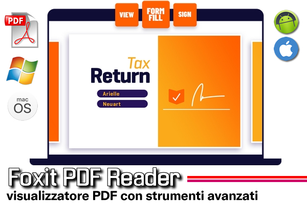 Foxit PDF Reader : visualizzatore PDF con strumenti avanzati - Web Apps Magazine