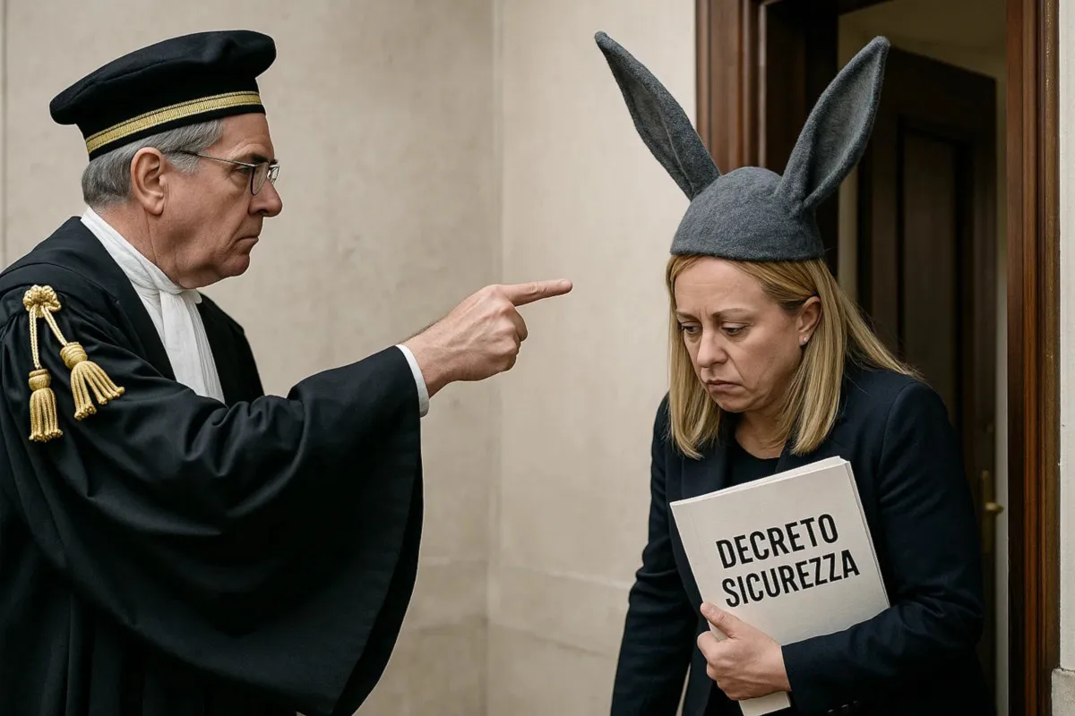Come era prevedibile la Cassazione ha demolito il decreto sicurezza voluto da Meloni... poi toccherà alla Consulta