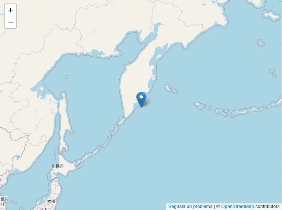 Terremoto devastante al largo della Kamchatka: magnitudo 8.8, tsunami nel Pacifico