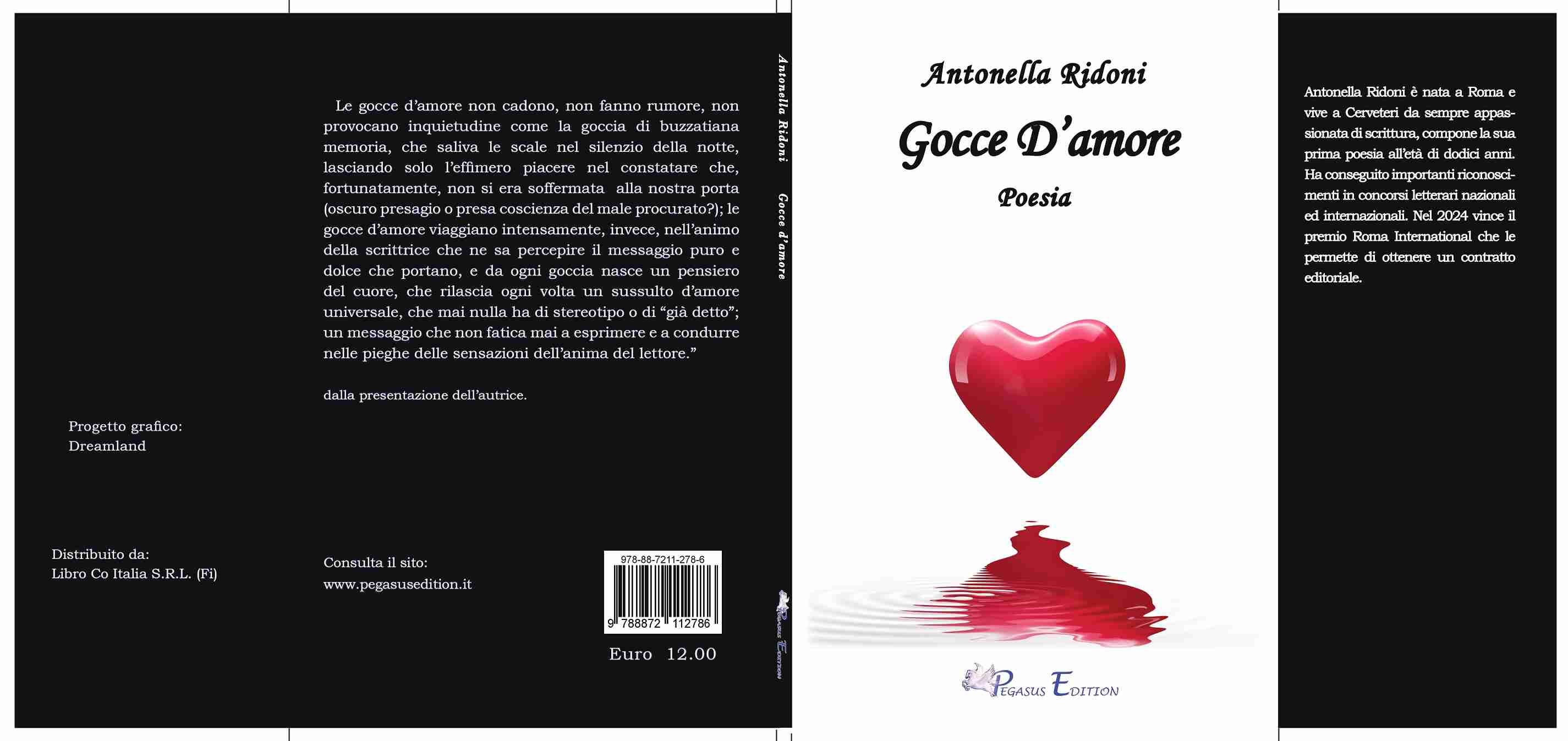 Antonella Ridoni pubblica la raccolta di poesie “Gocce d’amore”