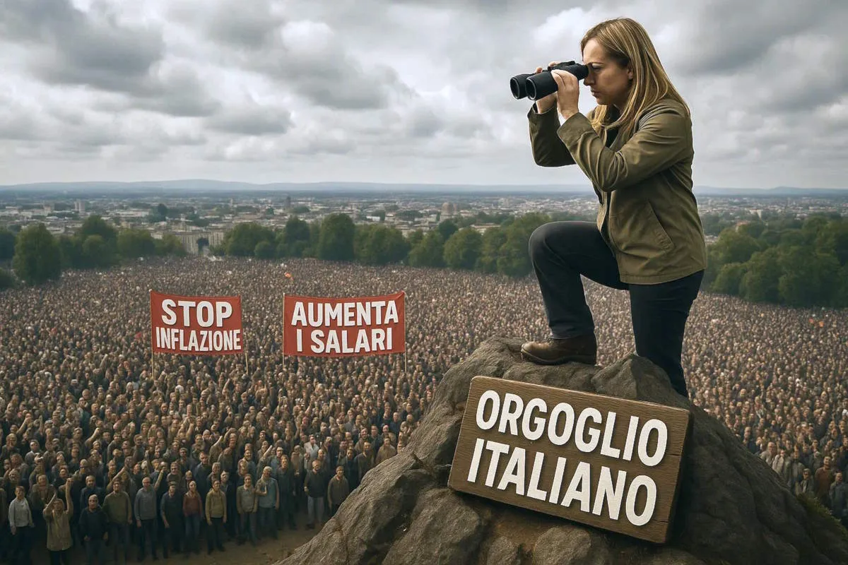 Caro-vita alle stelle, salari a picco: la realtà che il governo Meloni non vuole vedere
