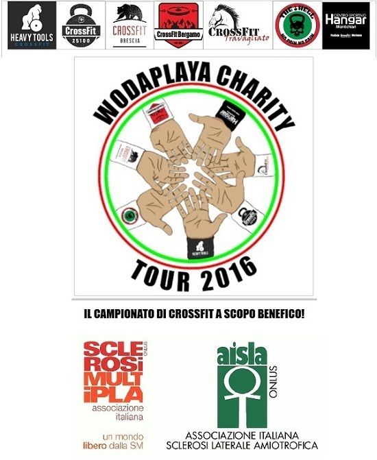 Vuoi essere lo sponsor del WodaPlaya Charity tour 2016?