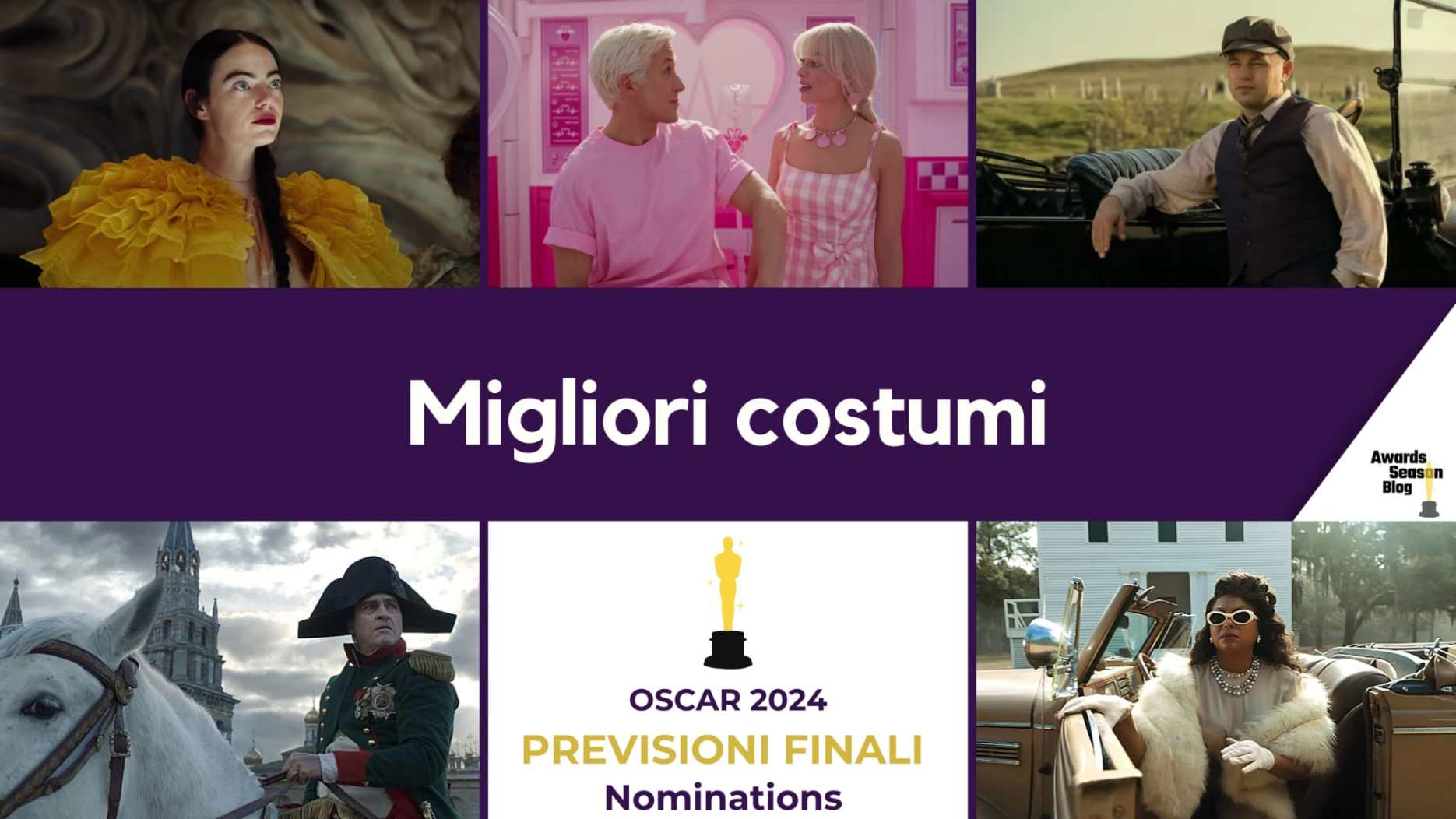 Migliori Costumi Oscar 2024: I Film Favoriti Per La Cinquina Finale