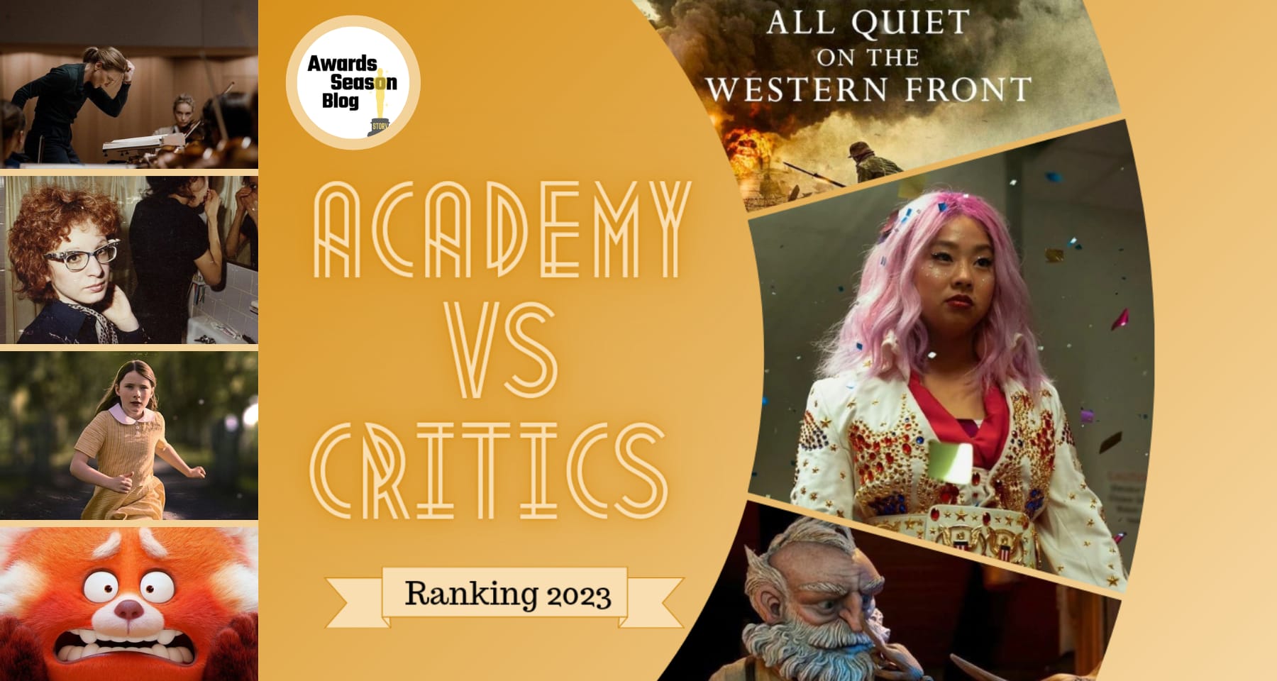 Oscar vs Critics: il ranking dei critici americani sui nominati e i vincitori degli Academy Awards 2023