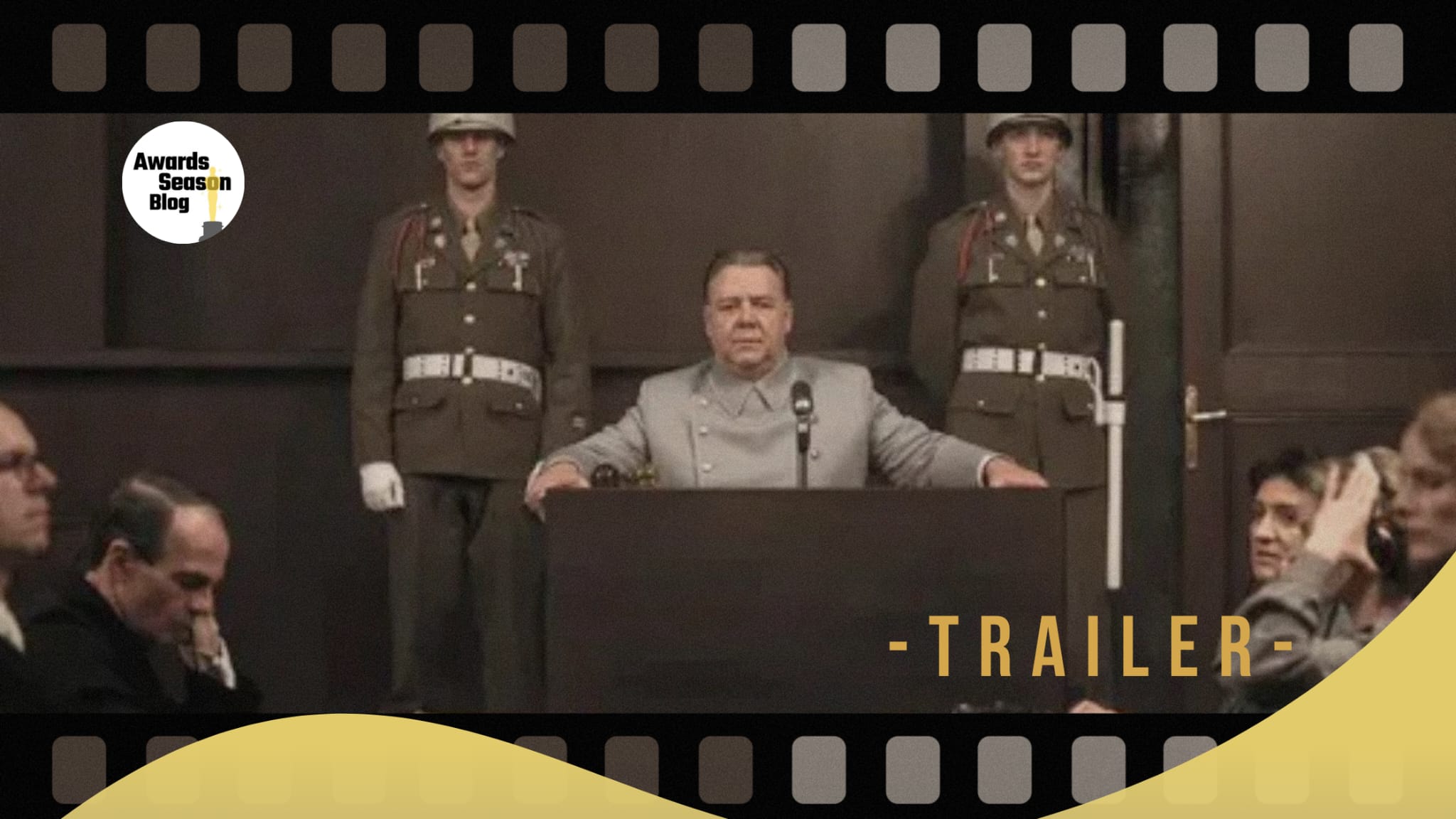 Nuremberg: svelato il teaser del dramma che scava nella psiche del nazismo con Crowe e Malek