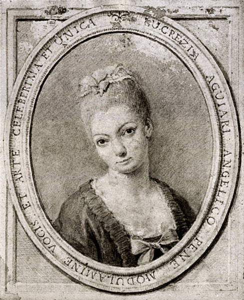 La Bastardella, nome d’arte di Lucrezia Agujari, soprano dotata di una straordinaria estensione vocale