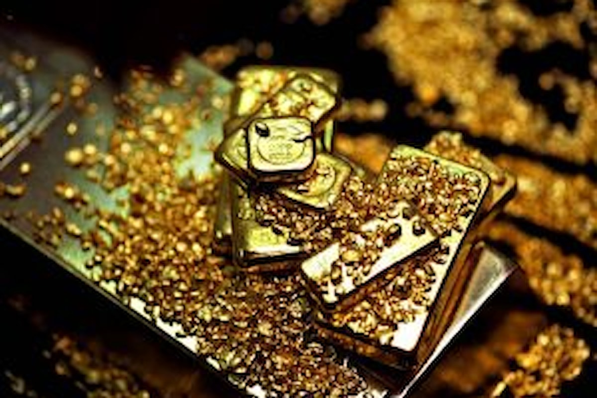 Oro in rialzo con un passo da record rispetto agli ultimi 7 anni